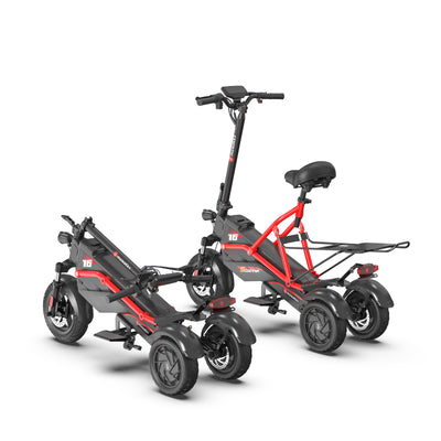 500W*2 Dual Motor Three Wheel Electric Scooter