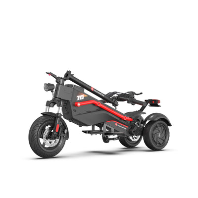 500W*2 Dual Motor Three Wheel Electric Scooter