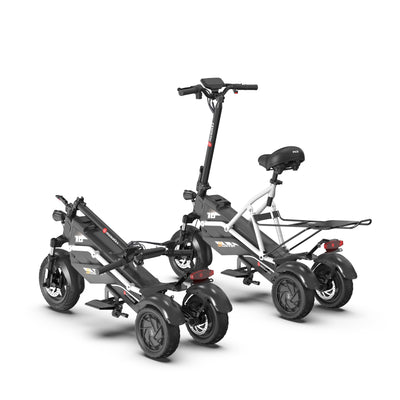 500W*2 Dual Motor Three Wheel Electric Scooter