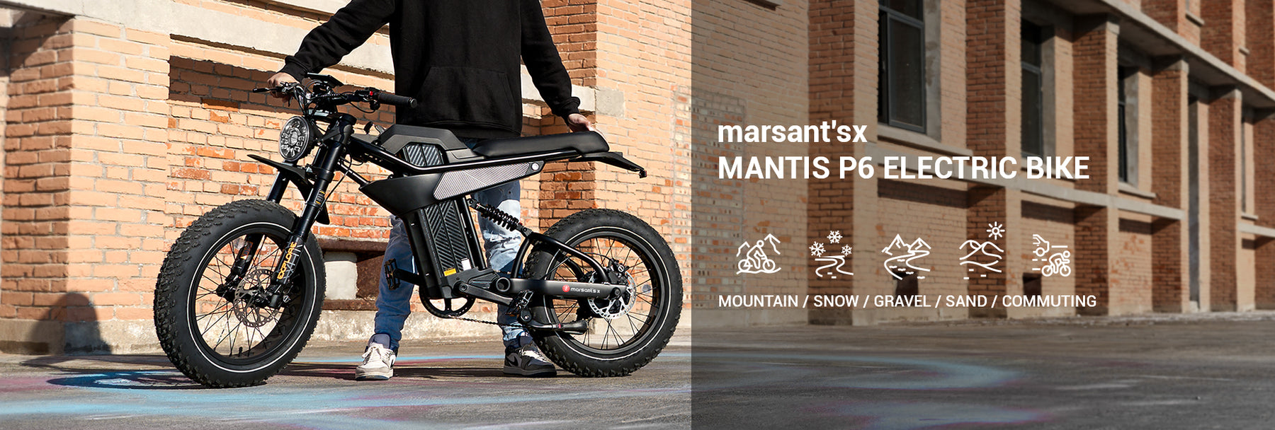 marsant'sx MANTIS P6 ELECTRIC BIKE